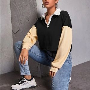 shein long sleeve polo